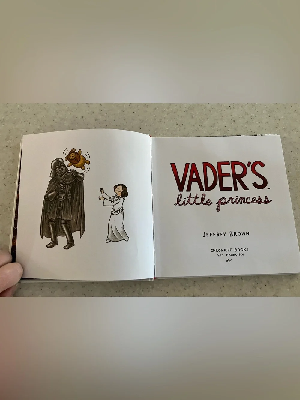 Star Wars Vader's Little Princess Hardcover Book